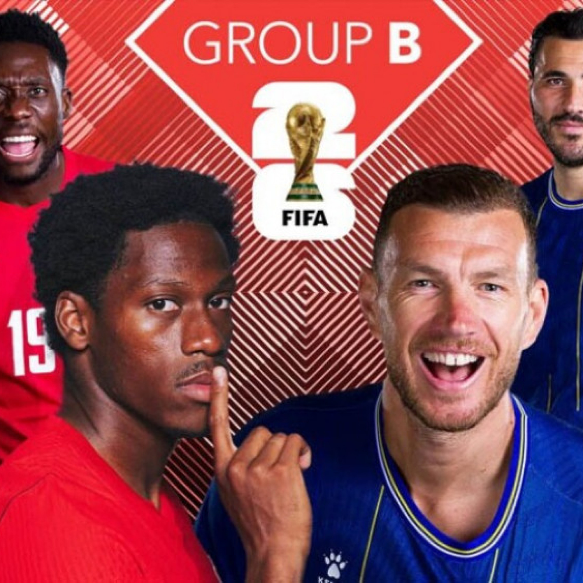 - Trực tiếp bóng đá Canada - Bosnia: Chủ nhà mơ 3 điểm (World Cup)