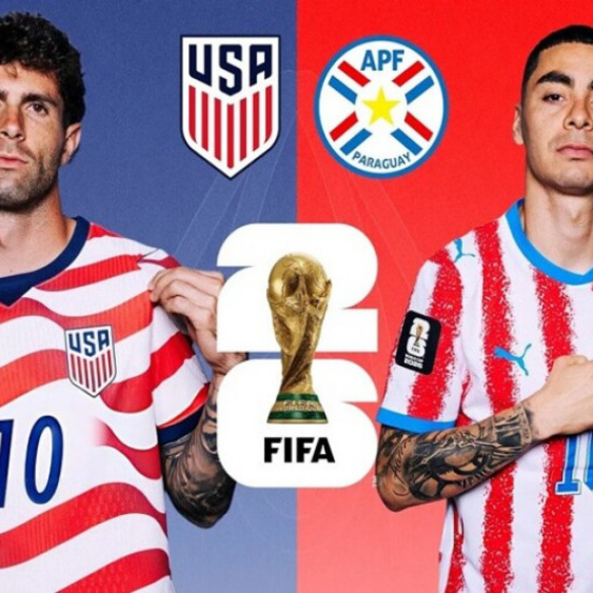  - Trực tiếp bóng đá Mỹ - Paraguay: Lợi thế chủ nhà (World Cup 2026)