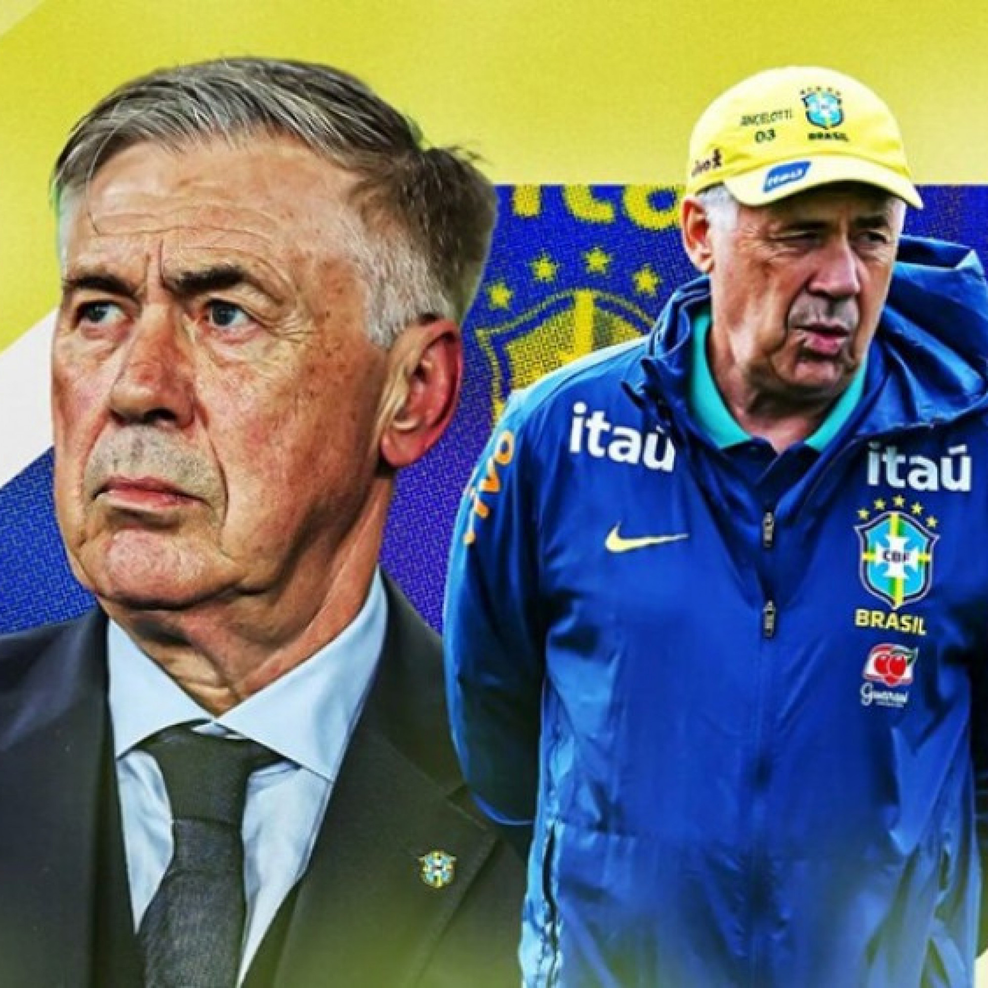  - Brazil khát World Cup suốt 24 năm: "Núi" bài toán cần Ancelotti giải quyết