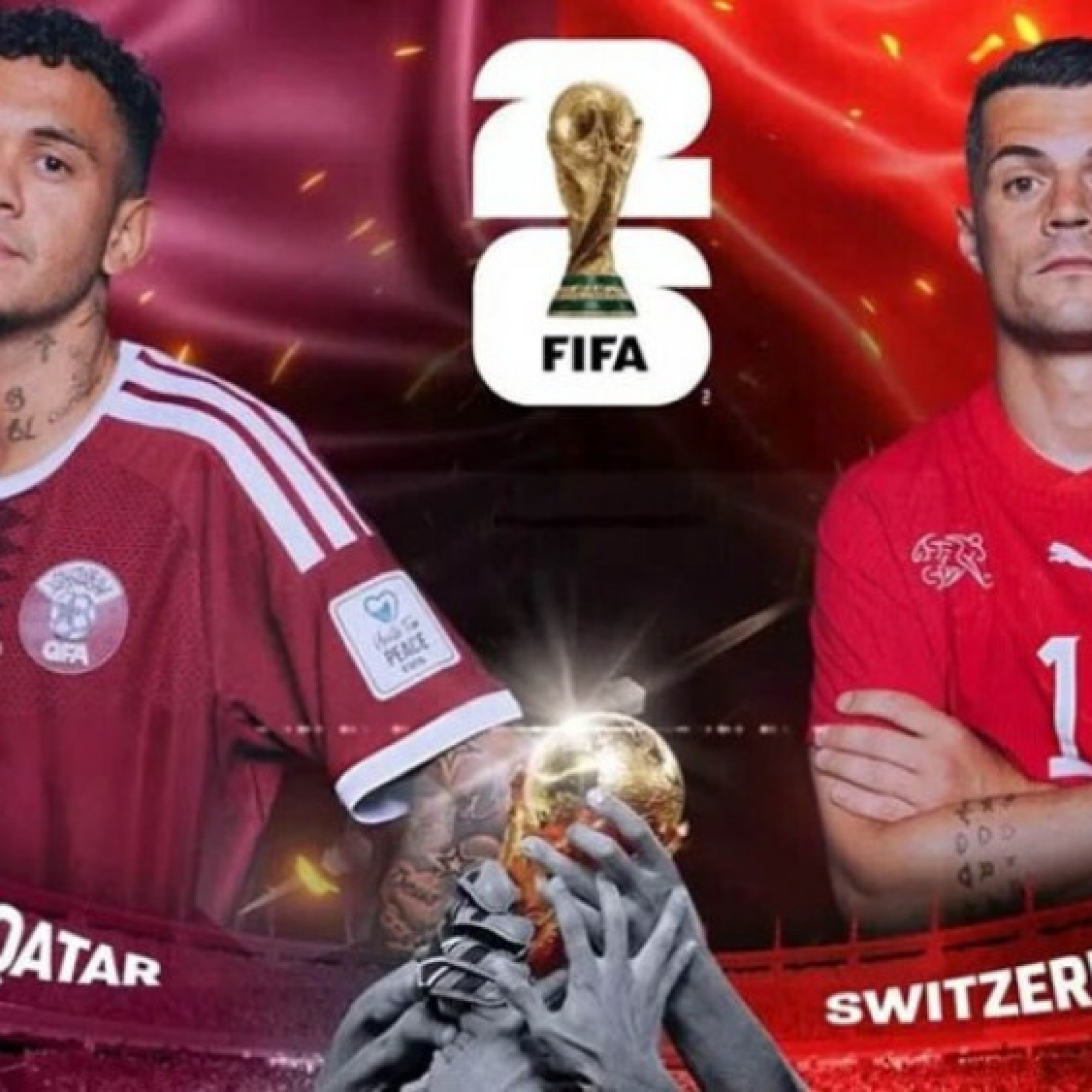  - Trực tiếp bóng đá Qatar - Thụy Sĩ: Bất ngờ khó xuất hiện (World Cup)