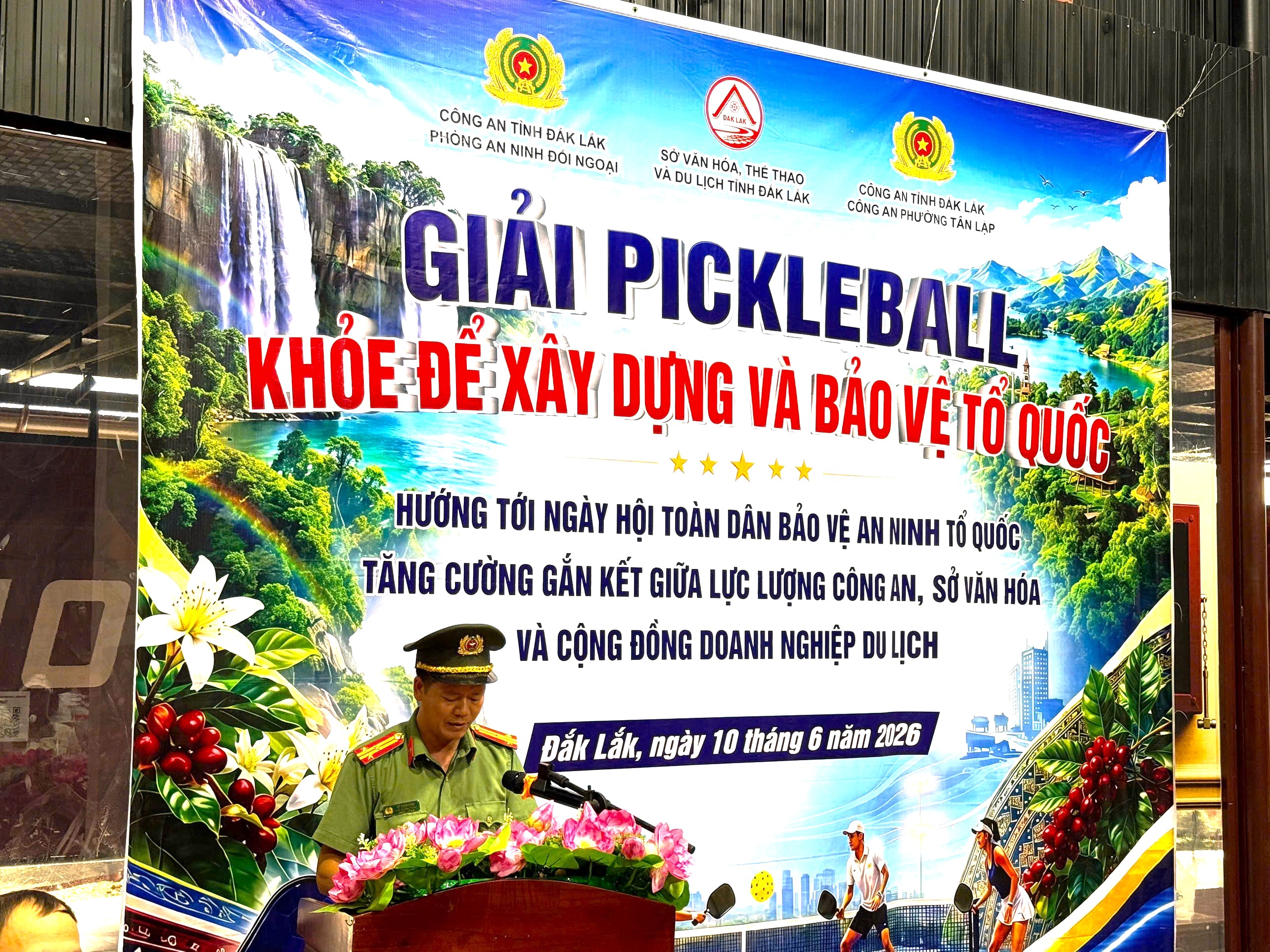 Giải Pickleball doanh nghiệp du lịch Đắk Lắk 2026 khép lại với nhiều dấu ấn đẹp - 1