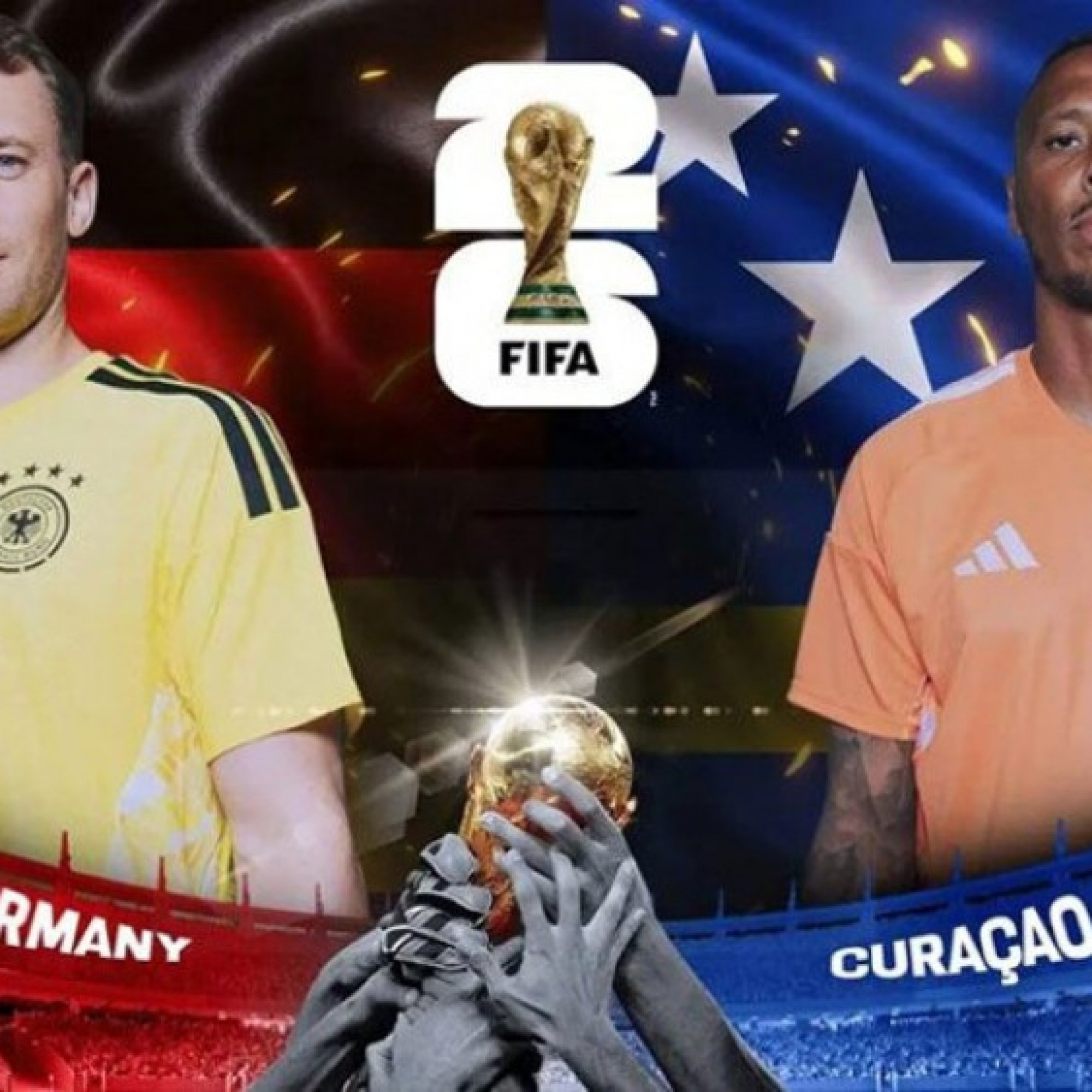  - Trực tiếp bóng đá Đức - Curacao: Ông lớn ra quân trong áp lực (World Cup)