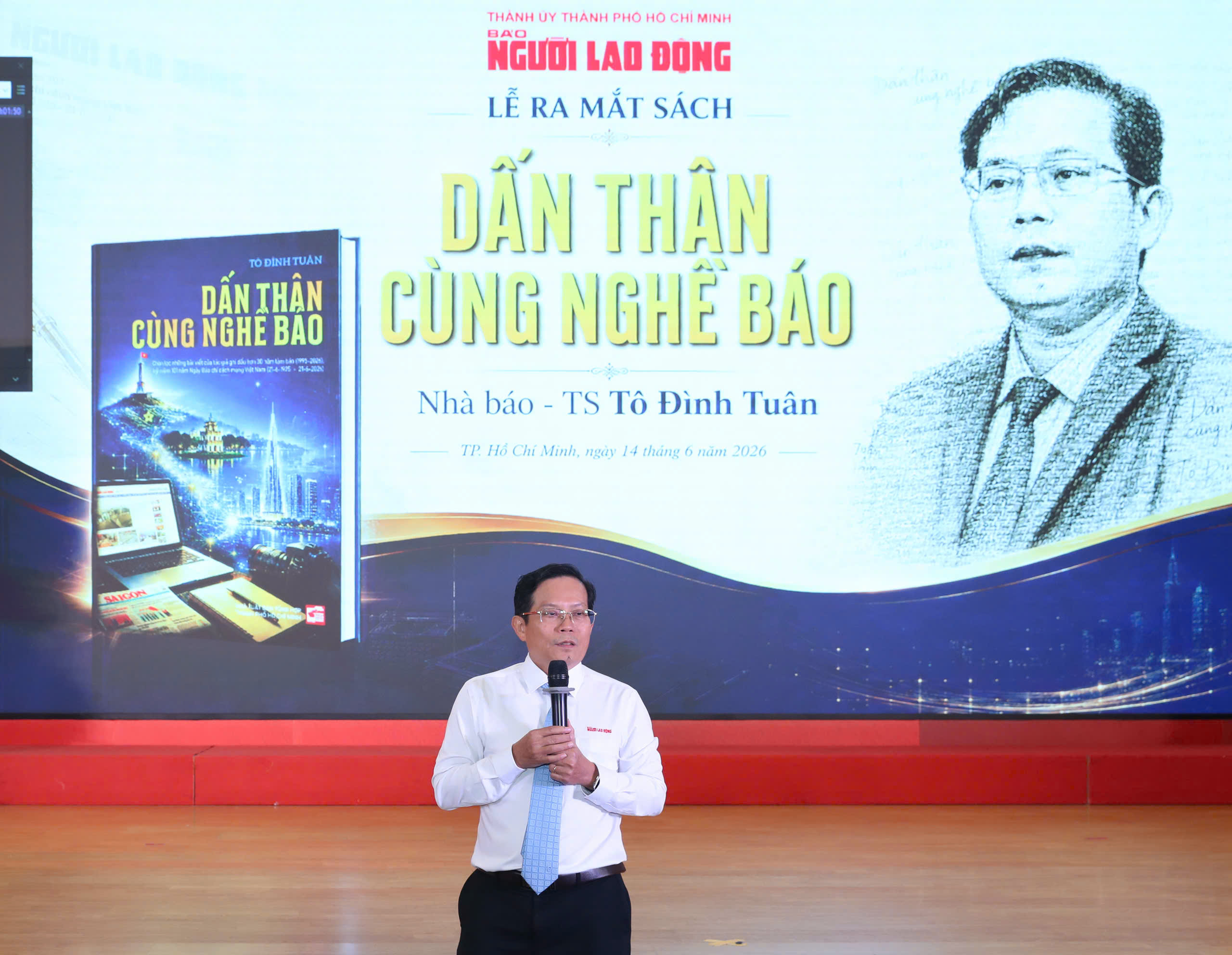 Ra mắt sách "Dấn thân cùng nghề báo" của nhà báo - Tiến sĩ Tô Đình Tuân - 1