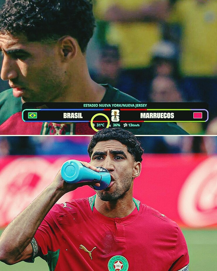 Tại sao trận Brazil - Morocco dừng lại tới 2 lần, fan chê cầu thủ quá yếu đuối? - 1