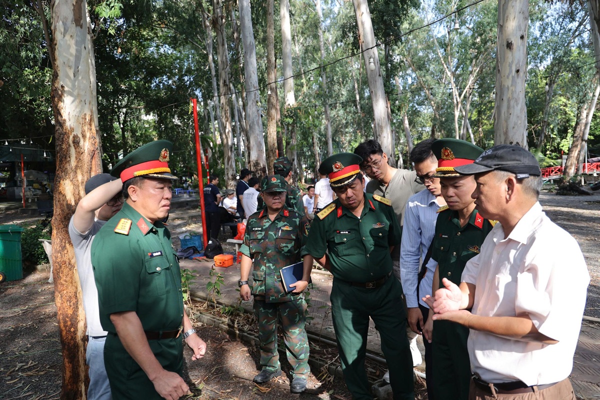 Dùng radar xuyên đất tìm hố chôn tập thể liệt sĩ tại Công viên Lê Thị Riêng - 1