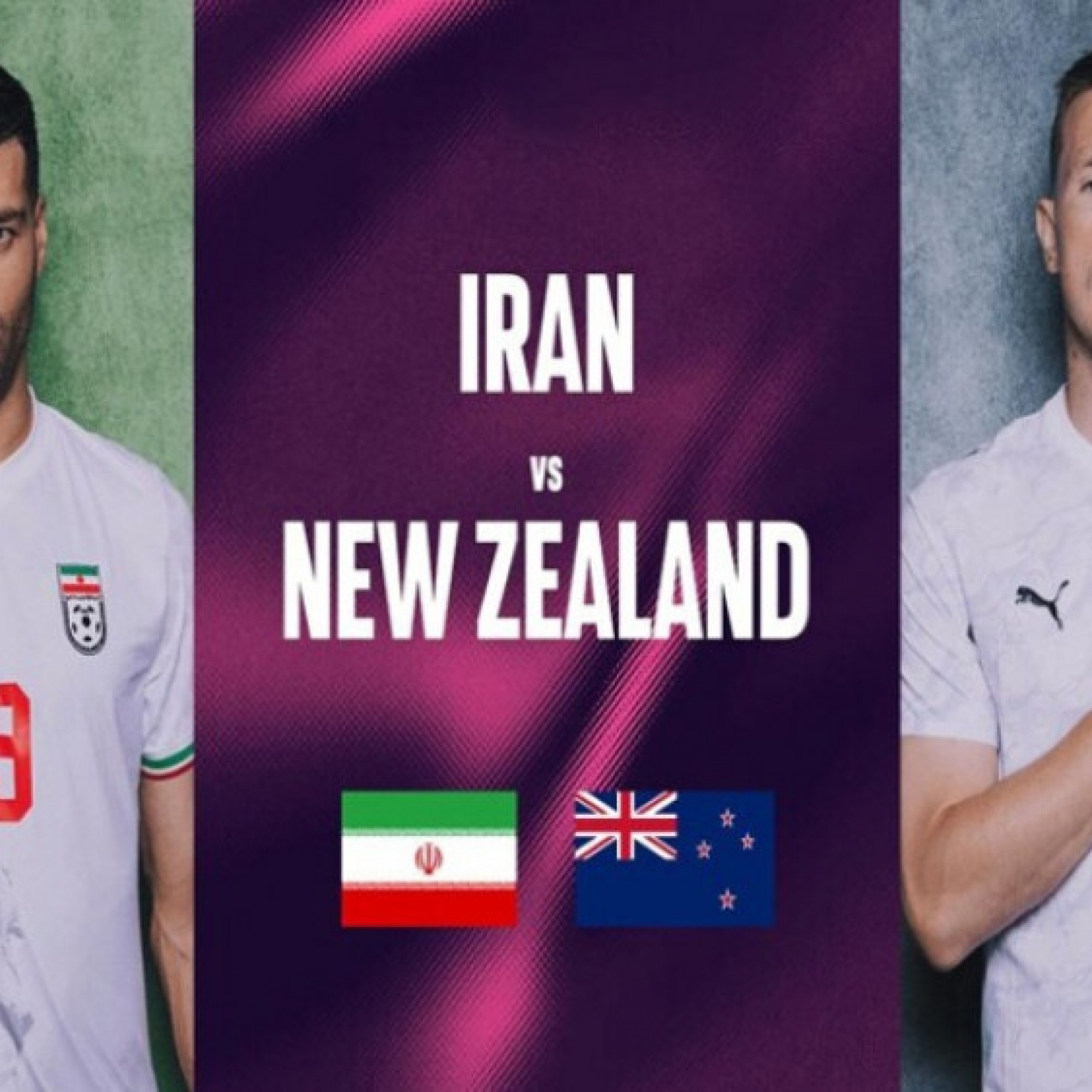  - Trực tiếp bóng đá Iran - New Zealand: Chờ bản lĩnh đội bóng Tây Á (World Cup)