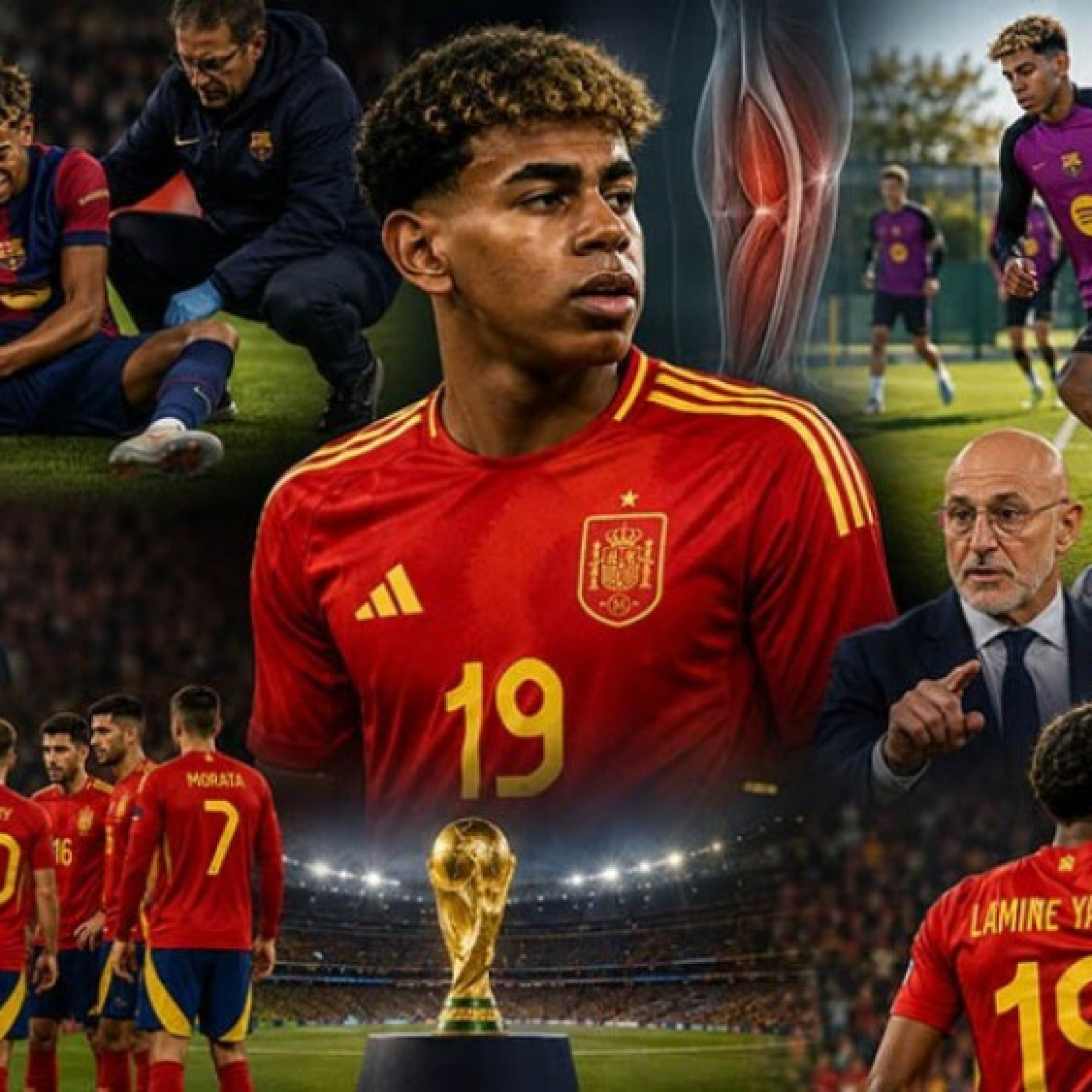 Barca sợ Yamal bị “bào sức” ở World Cup 2026, bất lực với ĐT Tây Ban Nha
