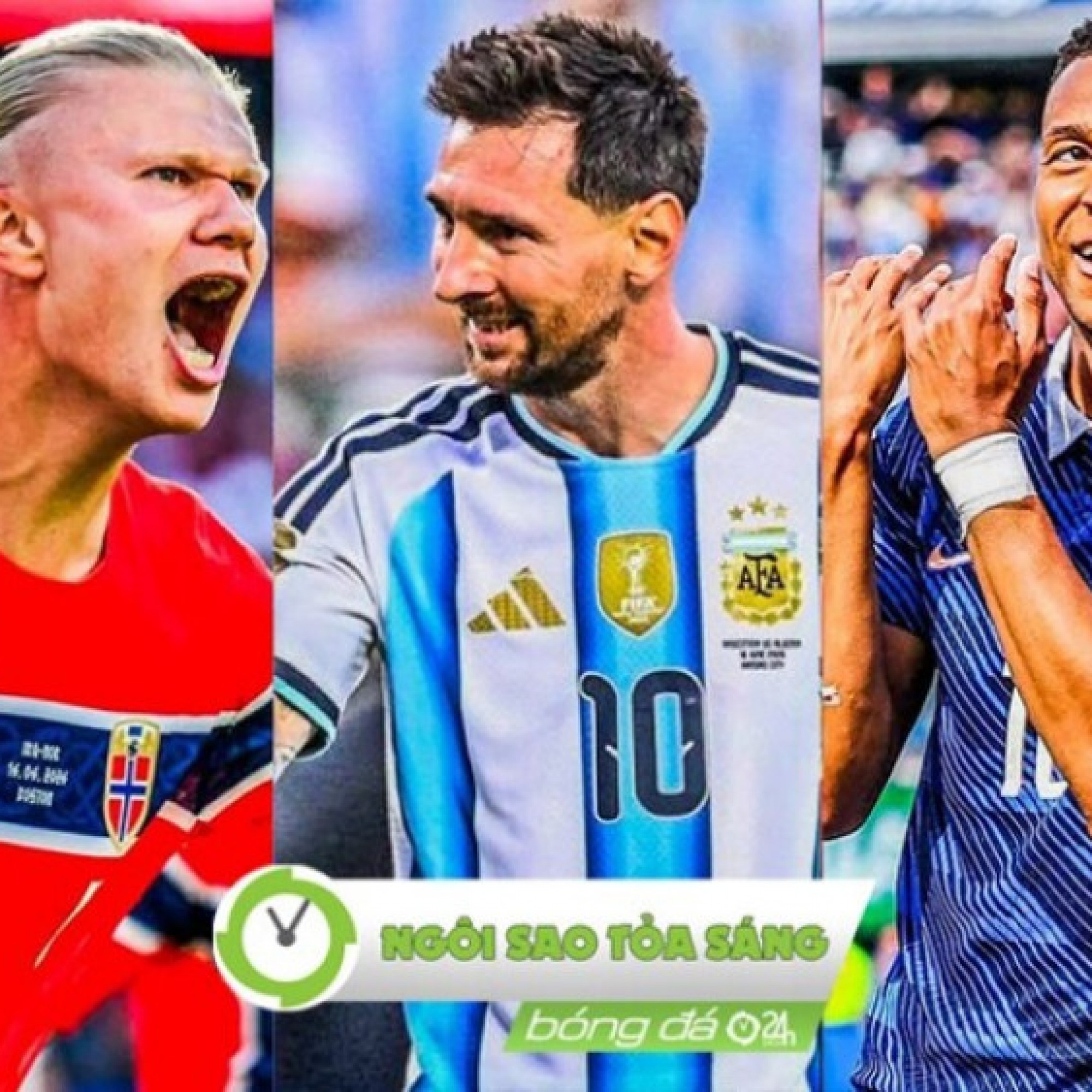  - Messi "đổ bê tông" ngôi vị vĩ đại nhất lịch sử, Mbappe & Haaland khiến đối thủ khiếp sợ