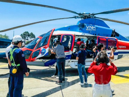 Chuyển động - UBND TPHCM yêu cầu triển khai du lịch ngắm Thành phố từ trên cao bằng trực thăng