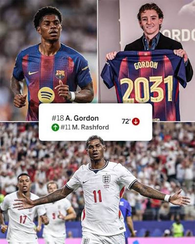 Rashford rực sáng dù sắm vai kép phụ ĐT Anh: Barcelona mua Gordon là hoang phí? - 2