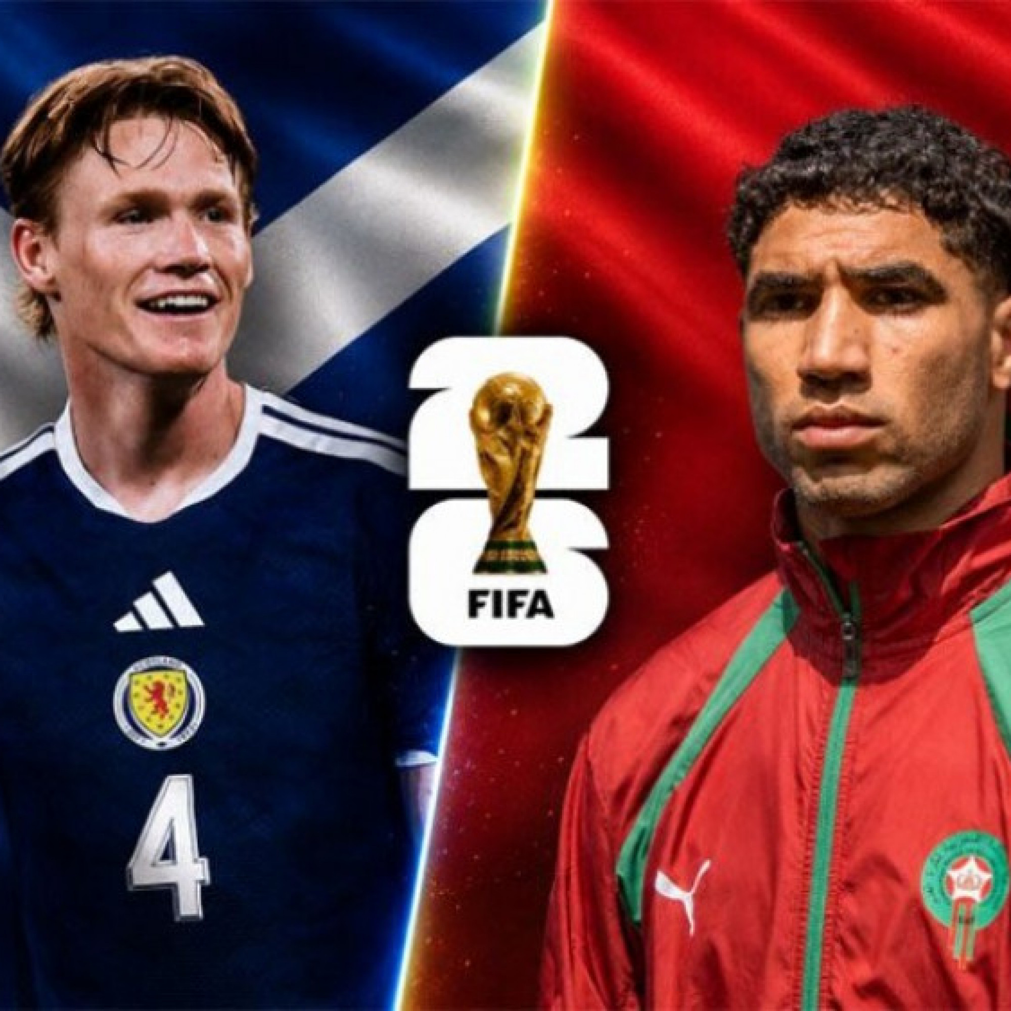 - Trực tiếp bóng đá Scotland - Morocco: Chuỗi trận phòng ngự ấn tượng của Morocco (World Cup)
