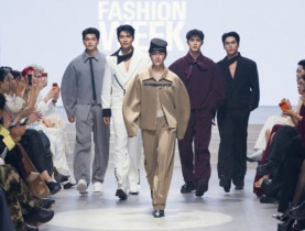  - "F4 điện ảnh" Quốc Anh, Ma Ran Đô, Trần Ngọc Vàng và Võ Điền Gia Huy gây chú ý trên sàn diễn thời trang