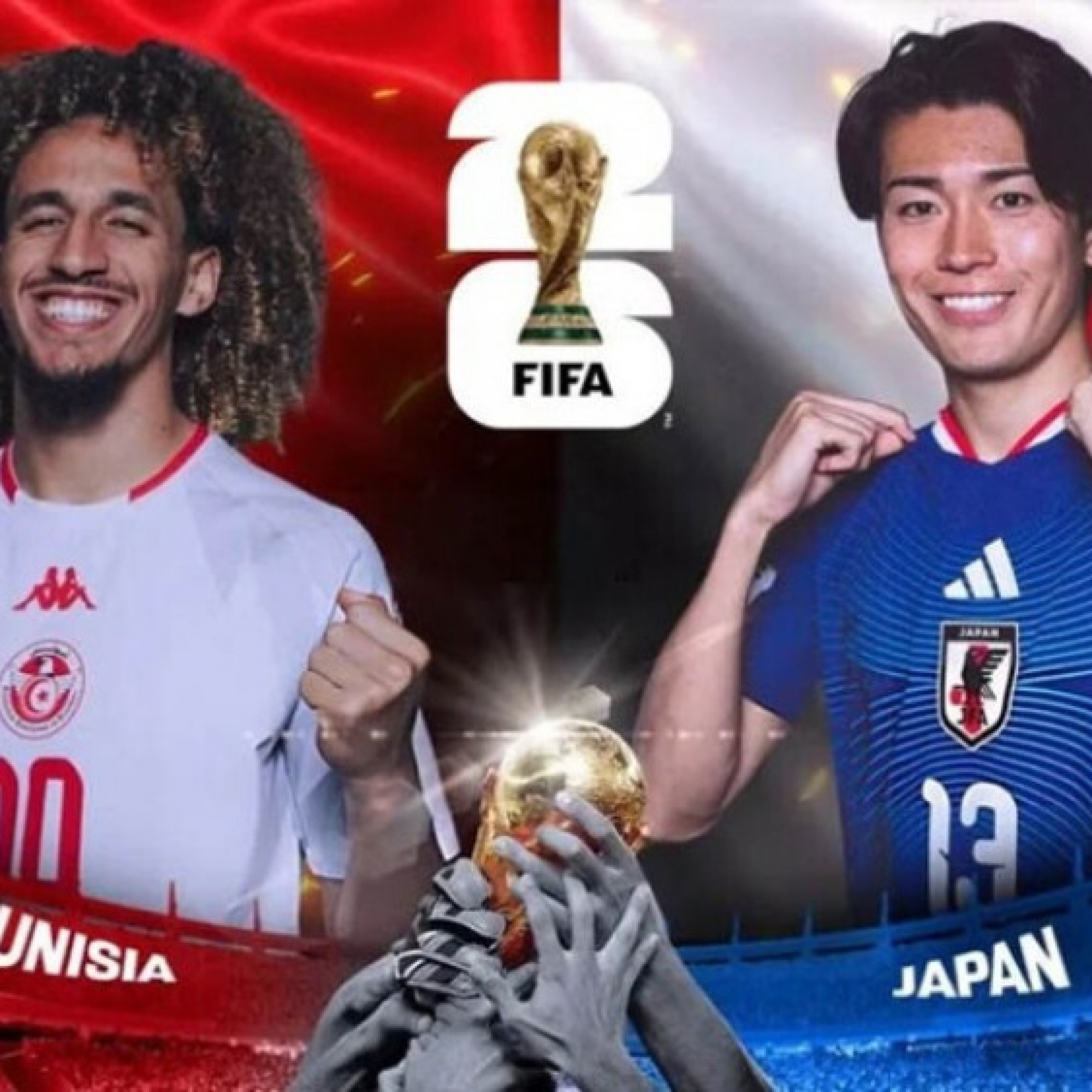  - Trực tiếp bóng đá Tunisia - Nhật Bản: Quyết giành chiến thắng đầu tay (World Cup)