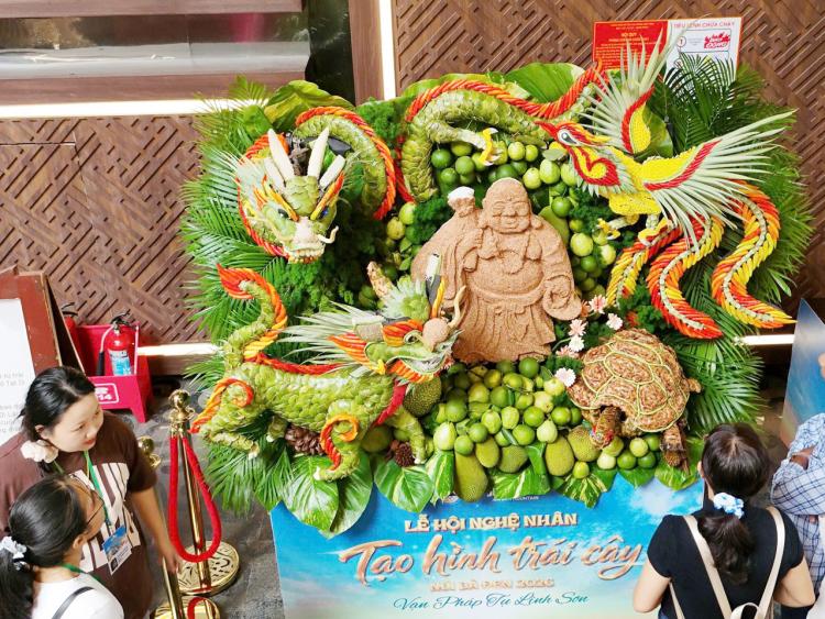 Du lịch biển - Độc đáo Lễ hội tạo hình trái cây trên đỉnh núi Bà Đen