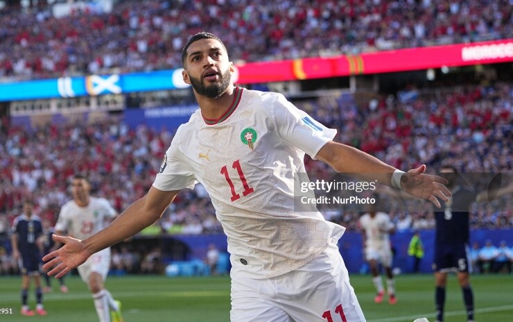 Sao Morocco ghi bàn sau 71 giây nhanh nhất World Cup, là tân binh Bayern Munich - 1