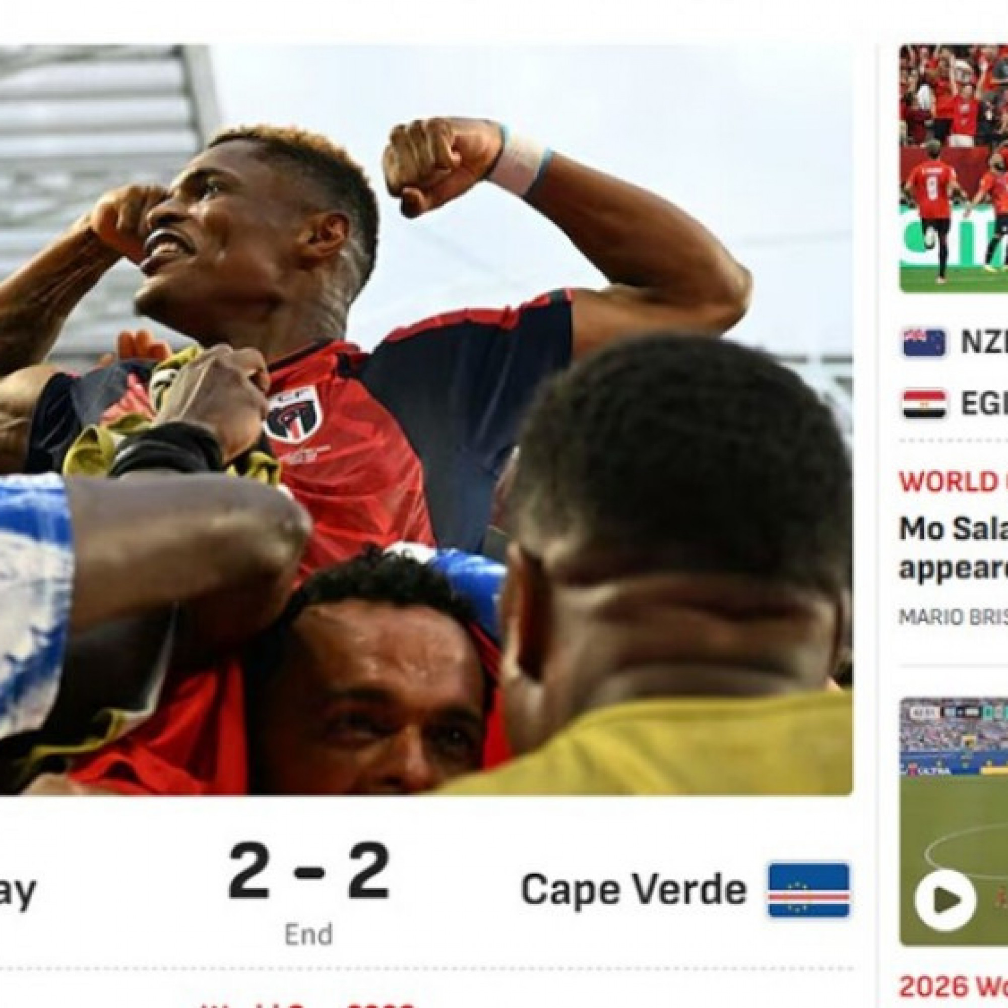  - Báo chí thế giới thán phục Cape Verde, "tý hon" làm đảo ngược World Cup 2026