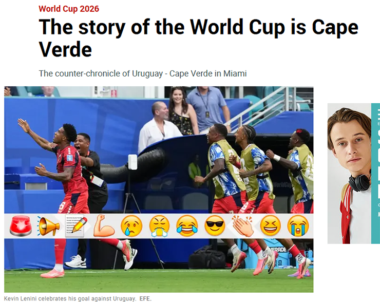Báo chí thế giới thán phục Cape Verde, "tý hon" làm đảo ngược World Cup 2026 - 1