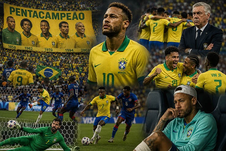 Brazil & giấc mơ World Cup thứ 6: Phụ thuộc “phép màu” Neymar? - 5