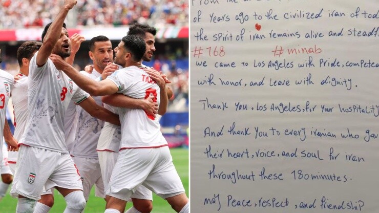 ĐT Iran gửi thông điệp 74 từ gây xúc động ở World Cup - 1