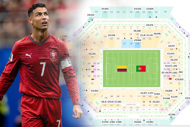 Choáng muốn xem Ronaldo chinh phục World Cup phải bỏ 1,5 tỷ đồng mua vé VIP - 1