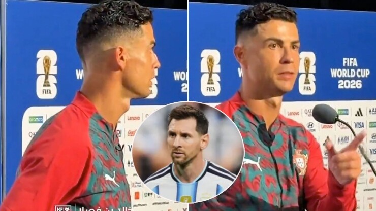 Ronaldo phản ứng khi bị hỏi về Messi, gửi thông điệp đanh thép tại World Cup - 2