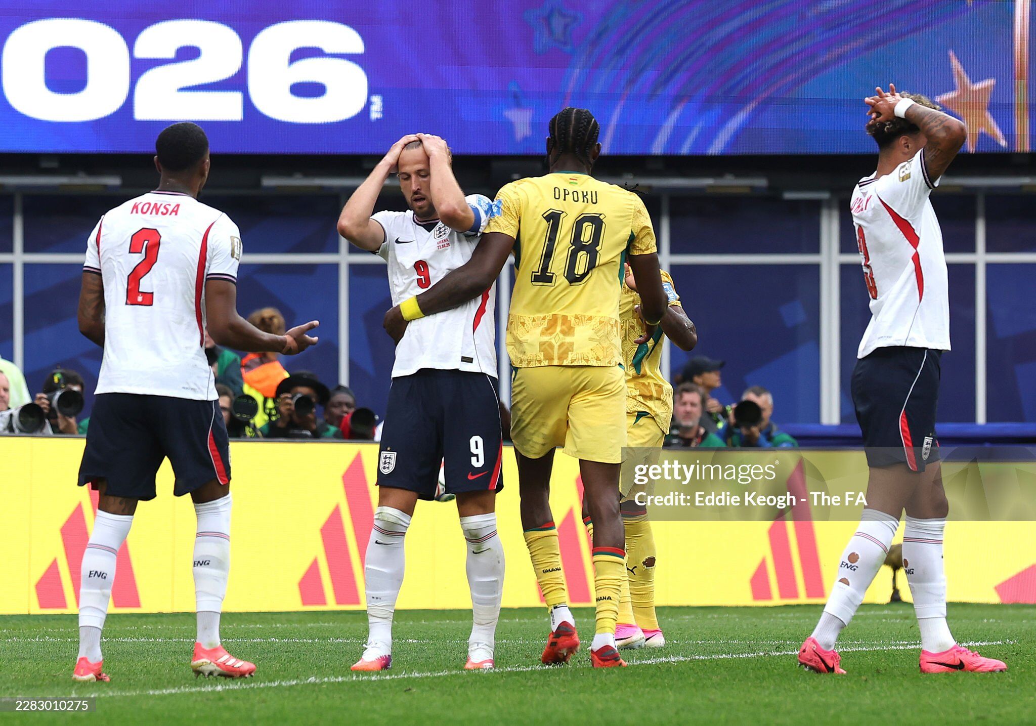 Tình huống HOT Anh - Ghana: Harry Kane bỏ lỡ thời cơ, "Tam sư" tiếc nuối - 3