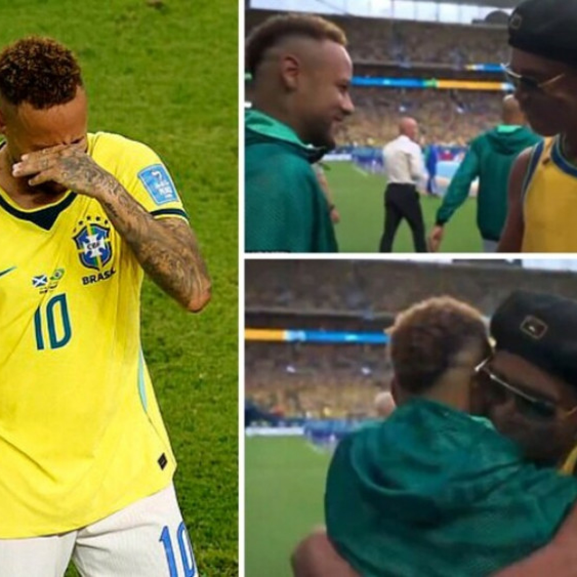 - Neymar bật khóc khi trở lại ĐT Brazil sau 981 ngày, Ronaldinho tri ân xúc động