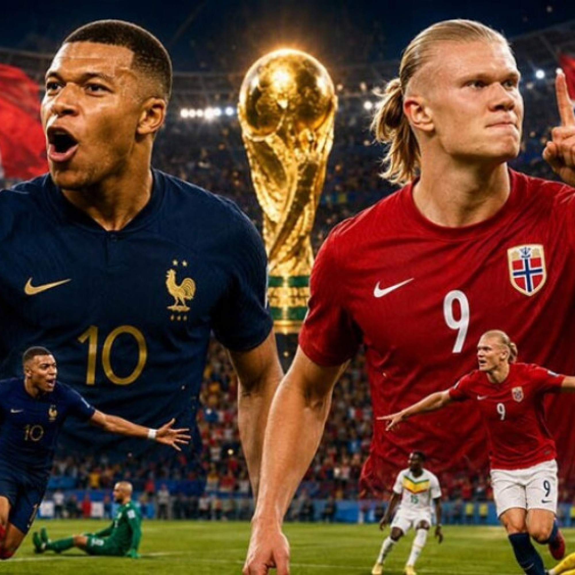  - ĐT Pháp - Na Uy tranh ngôi đầu World Cup: Chờ màn so tài Mbappe - Haaland