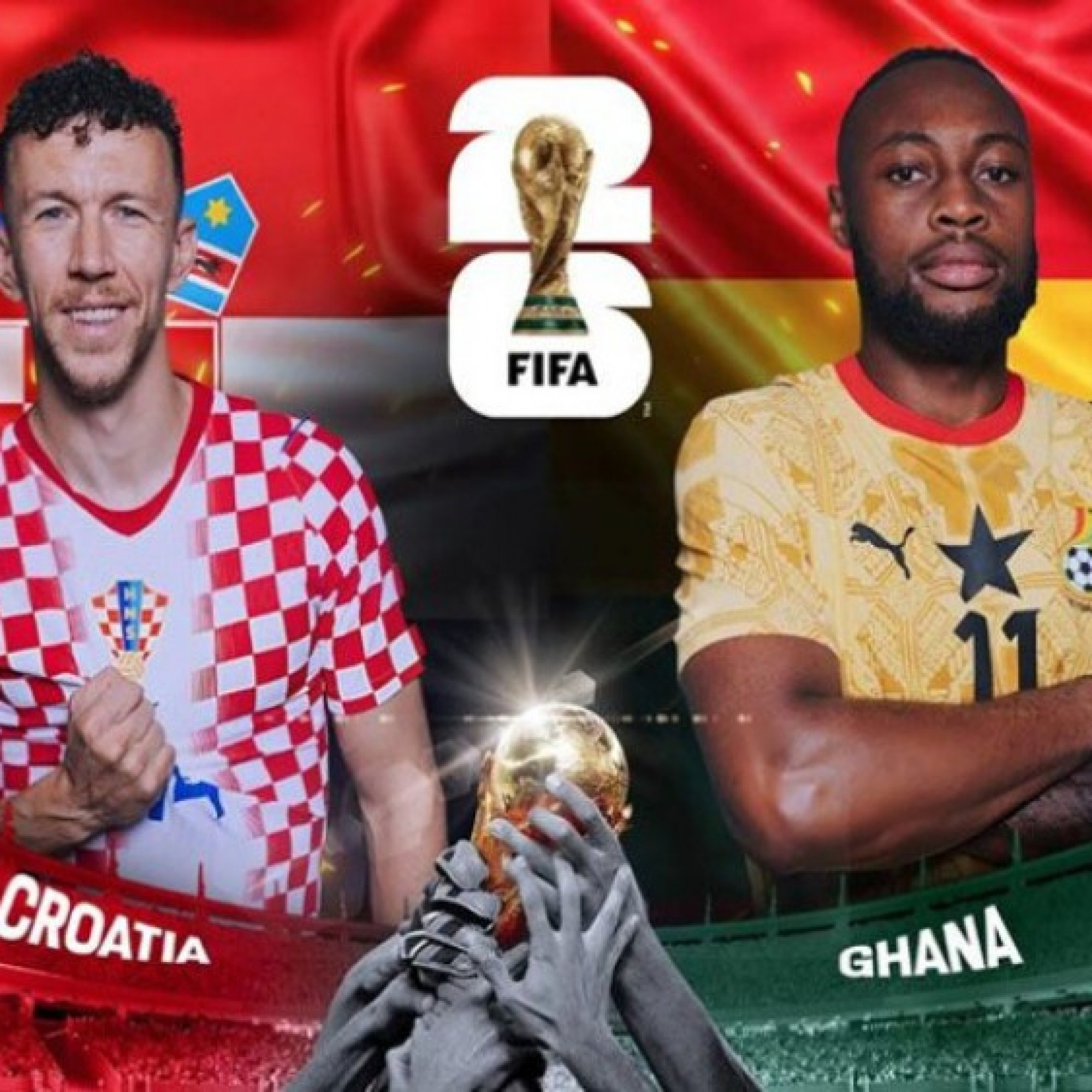  - Trực tiếp bóng đá Croatia - Ghana: Đấu trí căng thẳng cho ngôi đầu (World Cup)
