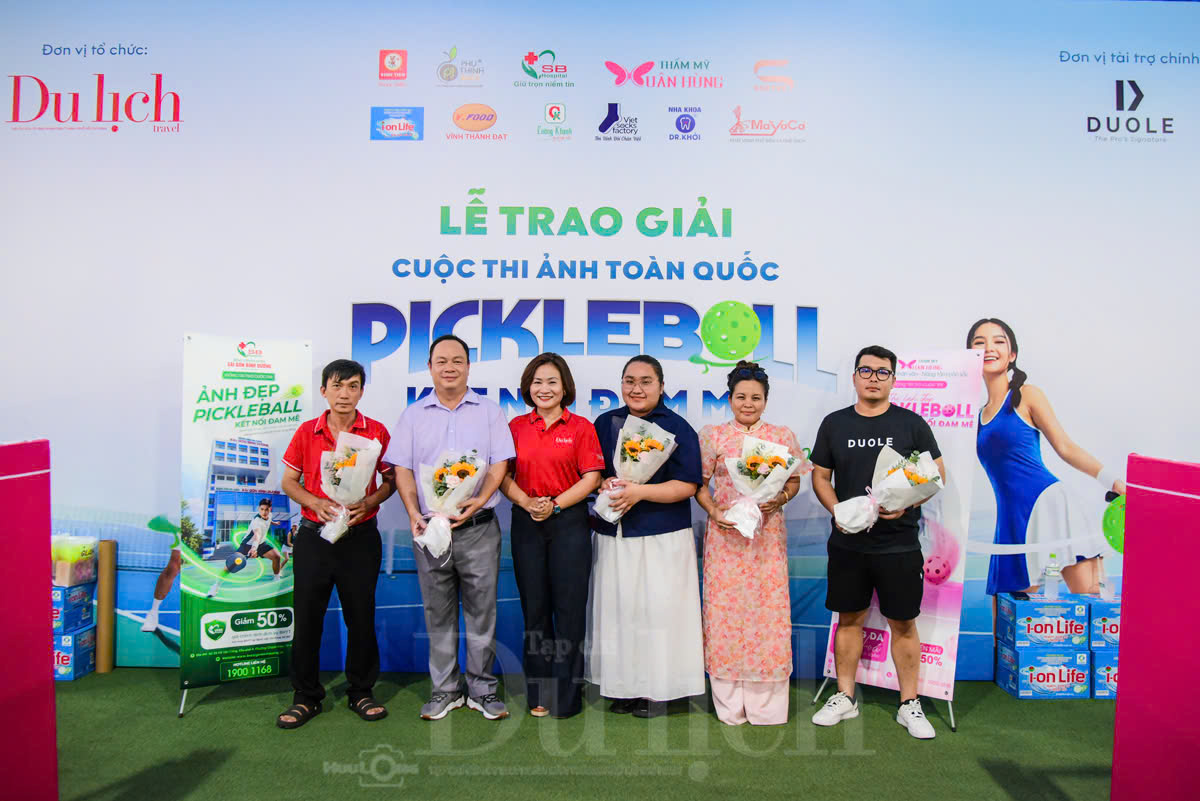 Trao giải Cuộc thi ảnh "Pickleball - Kết nối đam mê": Tôn vinh những khoảnh khắc lan tỏa tinh thần thể thao Việt - 3