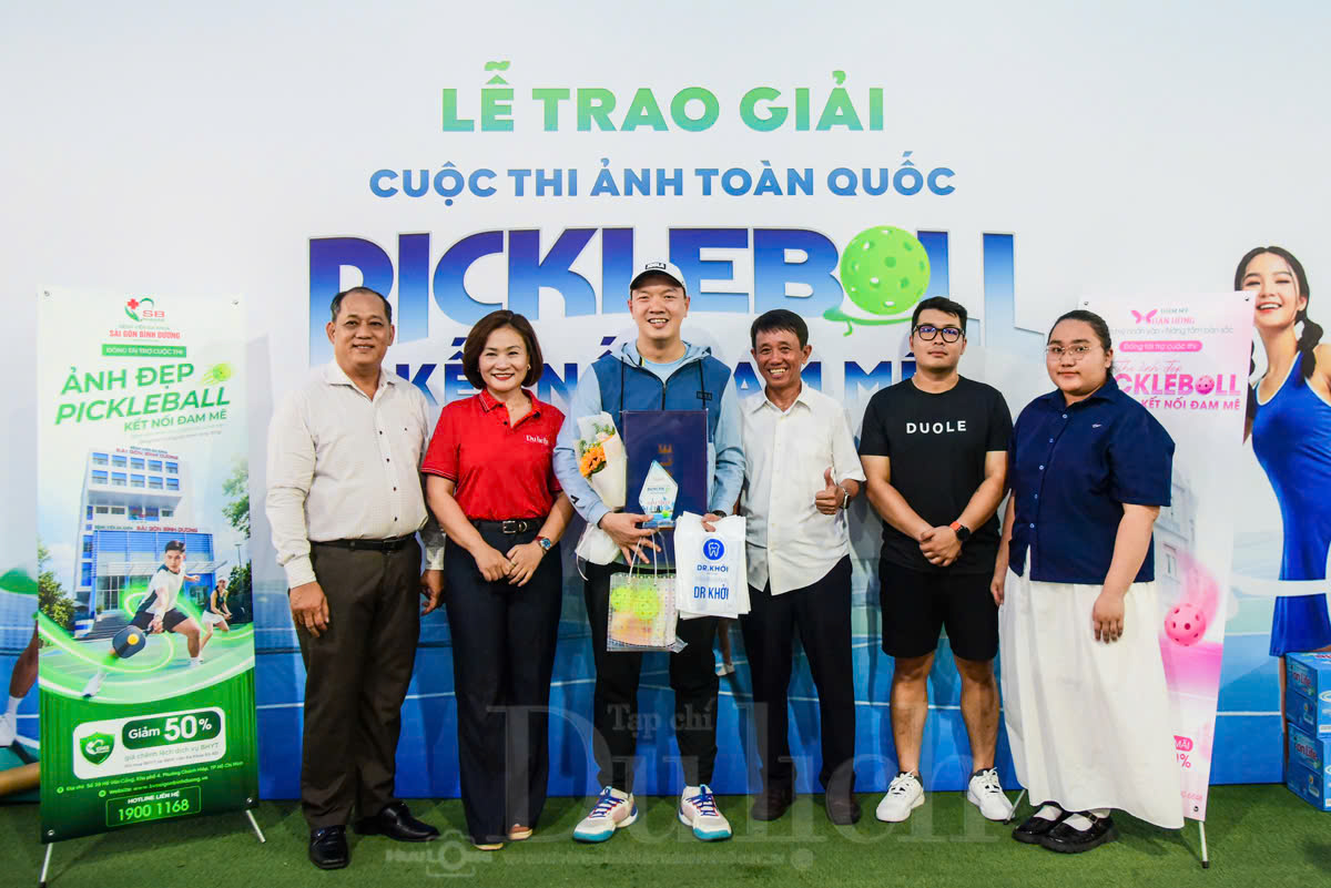 Trao giải Cuộc thi ảnh "Pickleball - Kết nối đam mê": Tôn vinh những khoảnh khắc lan tỏa tinh thần thể thao Việt - 4