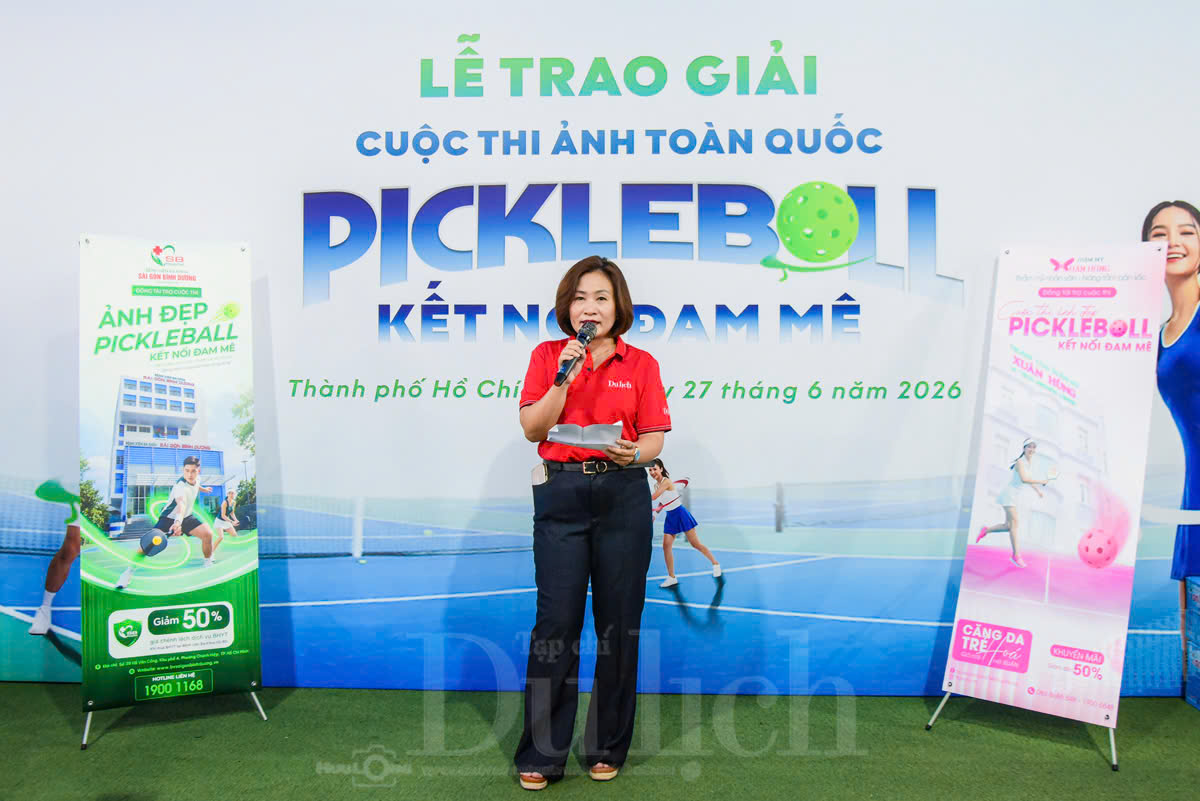 Trao giải Cuộc thi ảnh "Pickleball - Kết nối đam mê": Tôn vinh những khoảnh khắc lan tỏa tinh thần thể thao Việt - 1