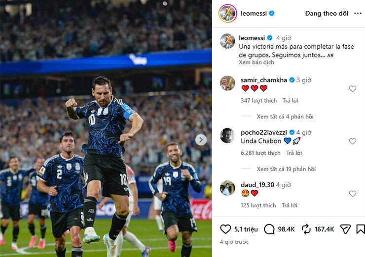 Messi gửi thông điệp tới hơn 500 triệu "anh em", sẵn sàng bảo vệ ngôi vương World Cup - 2