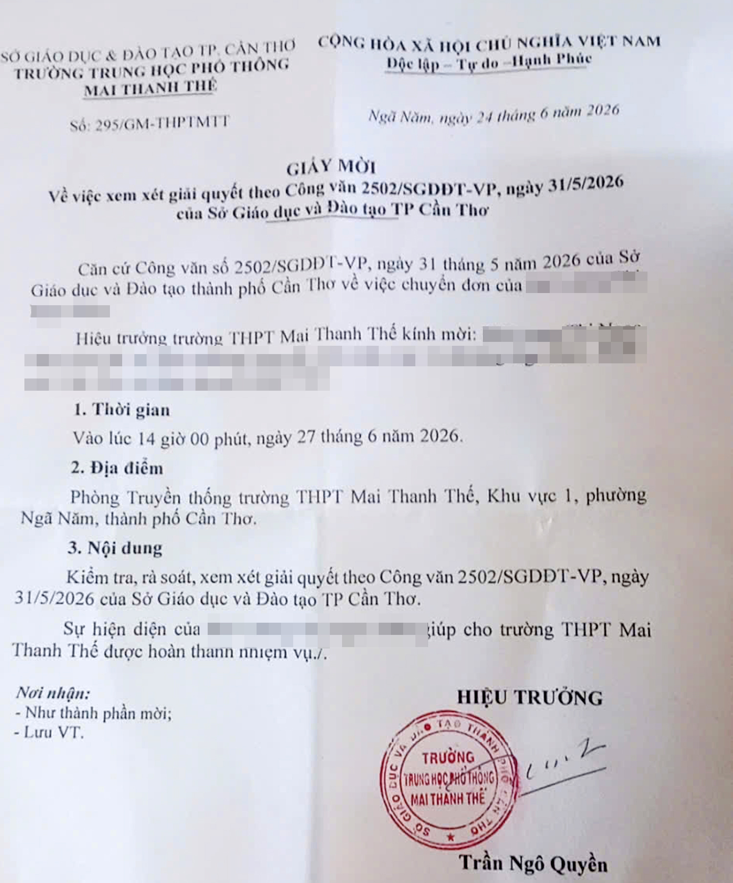 Vợ thầy dạy Toán đòi quyền lợi cho người chồng đã khuất - 2