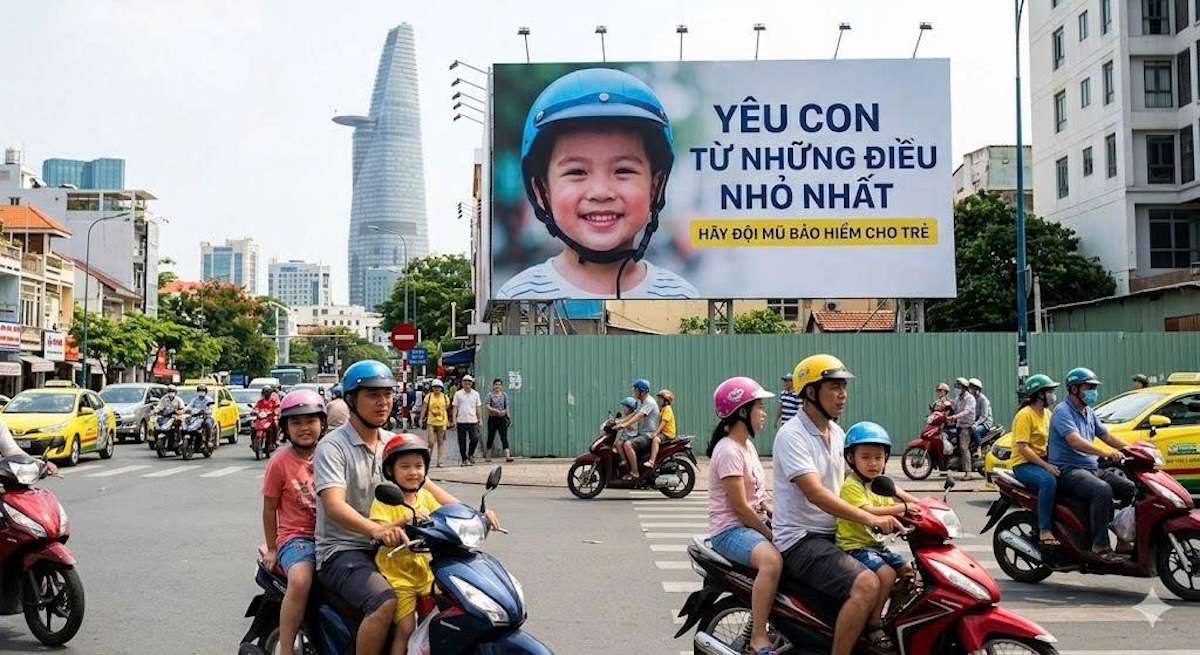 Mũ bảo hiểm cho trẻ em: Khi sự vô tâm chạm đến ranh giới của nhân quyền - 2
