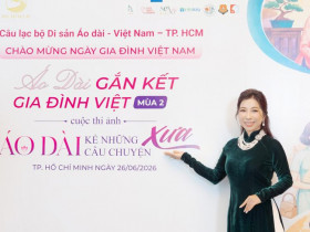 Sự kiện đặc sắc - Doanh nhân Đoàn Bạch Phụng – Một trong những phụ nữ mặc áo dài đẹp nhất sự kiện “Áo dài gắn kết gia đình Việt”