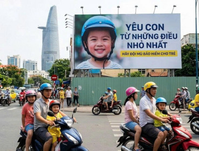  - Mũ bảo hiểm cho trẻ em: Khi sự vô tâm chạm đến ranh giới của nhân quyền