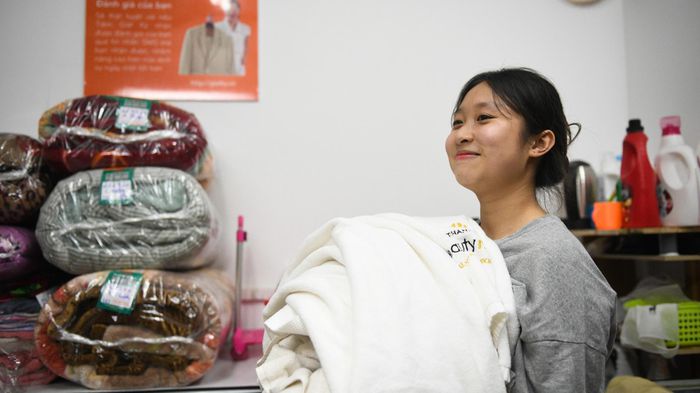 Cô gái khiếm thính giặt quần áo, kiếm tiền thực hiện ước mơ tới Hàn Quốc - 10