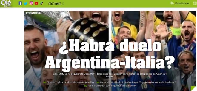 Báo Argentina gạ ĐT Italia đấu trận &#34;sinh tử&#34;, tìm ra nhà vô địch tuyệt đối - 1