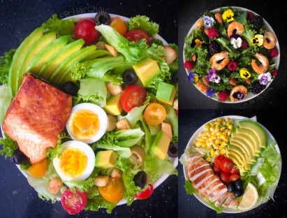 Ăn gì - Ở nhà mùa dịch: Ăn ngon không sợ béo với loạt món salad 'heo thì'