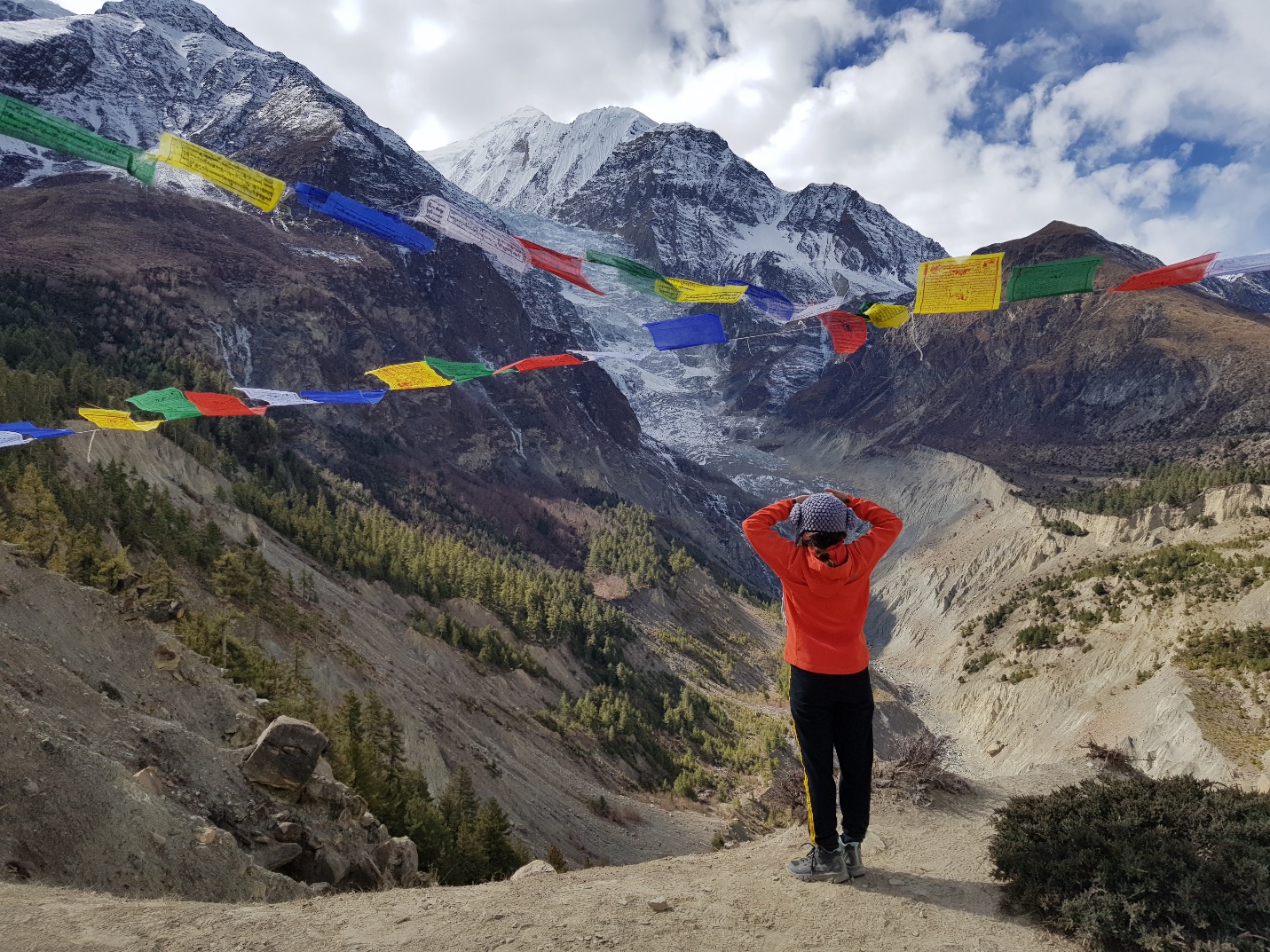 Tới Nepal, gửi lời nguyện cầu theo những lá cờ Lungta bay phấp phới - 11