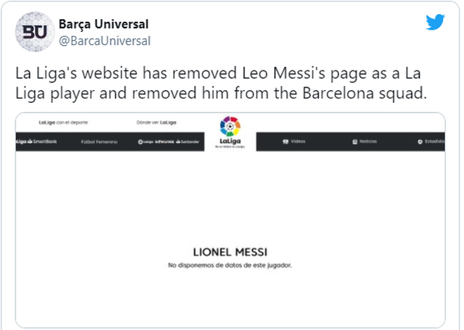 Messi bị La Liga gạch tên khỏi Barca gây sốc: Hàng loạt &#34;đại gia&#34; vào cuộc - 1