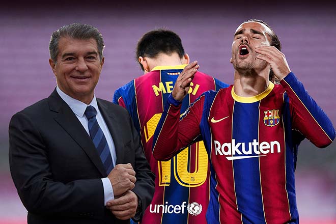 Messi &#34;thất nghiệp&#34; gây rắc rối cho Barca: Bị Atletico ép giá vụ Griezmann - 1