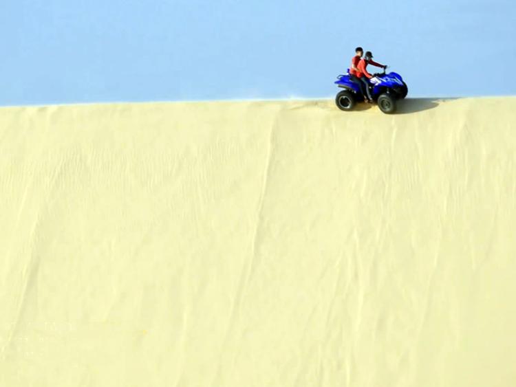 Bàu Trắng – “Thiên đường cát” ở Bình Thuận
