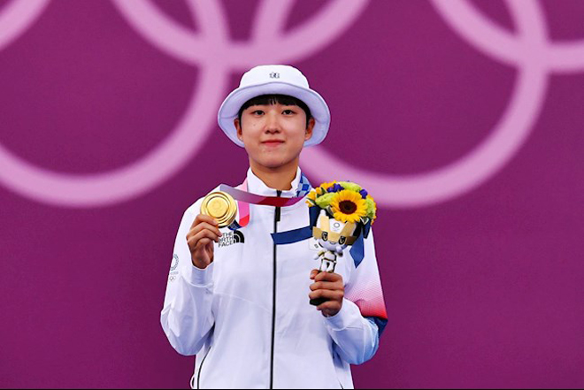 Người đẹp có 3 HCV Olympic hoành tráng của Hàn Quốc nhận thưởng hậu hĩnh - 2