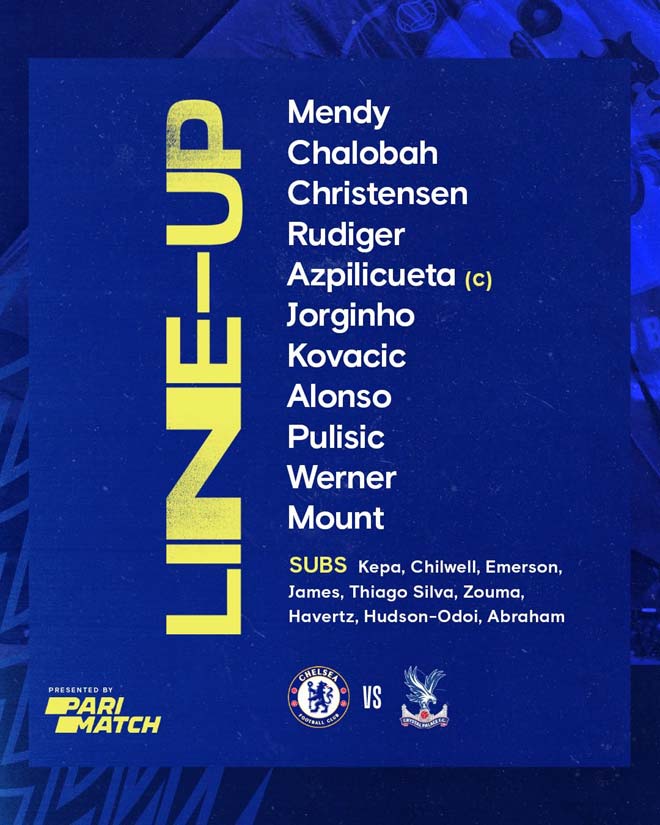 Trực tiếp bóng đá Chelsea - Crystal Palace: Chiến công thuyết phục (Vòng 1 Ngoại hạng Anh) (Hết giờ) - 1