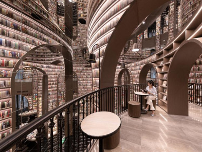 Giải trí - Tiệm sách đẹp bậc nhất thế giới được thiết kế như mê cung ma thuật