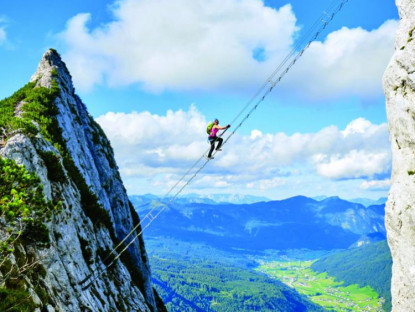 Chuyện hay - Chinh phục nấc thang lên &quot;thiên đường&quot; tại dãy Alps, Áo
