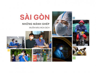 Chuyện hay - Sài Gòn: Những mảnh ghép muôn màu mùa dịch