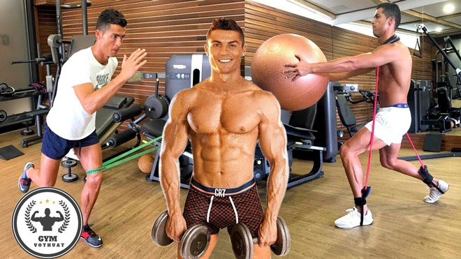 Ronaldo lần 2 đến MU: Tập Gym đáng nể, cơ bắp cuồn cuộn &#34;muôn người khó địch&#34; - 2